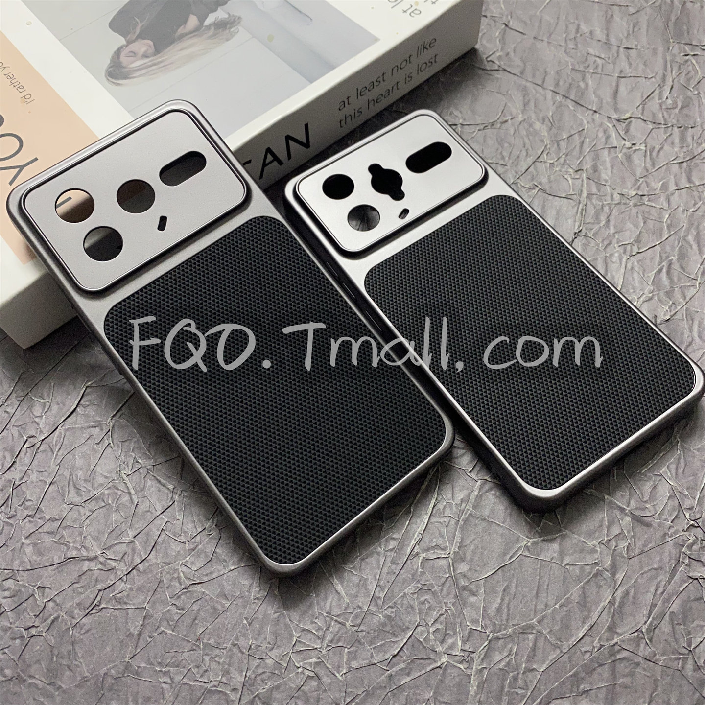 Fqo 适用RedMi红米K80手机壳防摔红米k80pro新款菱纹壳轻薄散热保护套软壳高级感男女简约抗指纹外壳情侣款