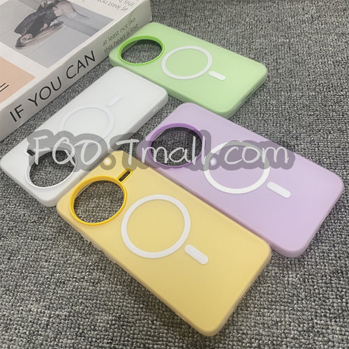 Fqo 马卡龙色磁吸壳二合一适用红米K80pro手机壳k80至尊版磨砂肤感外壳防摔保护套高质感简约多巴胺新款硬壳
