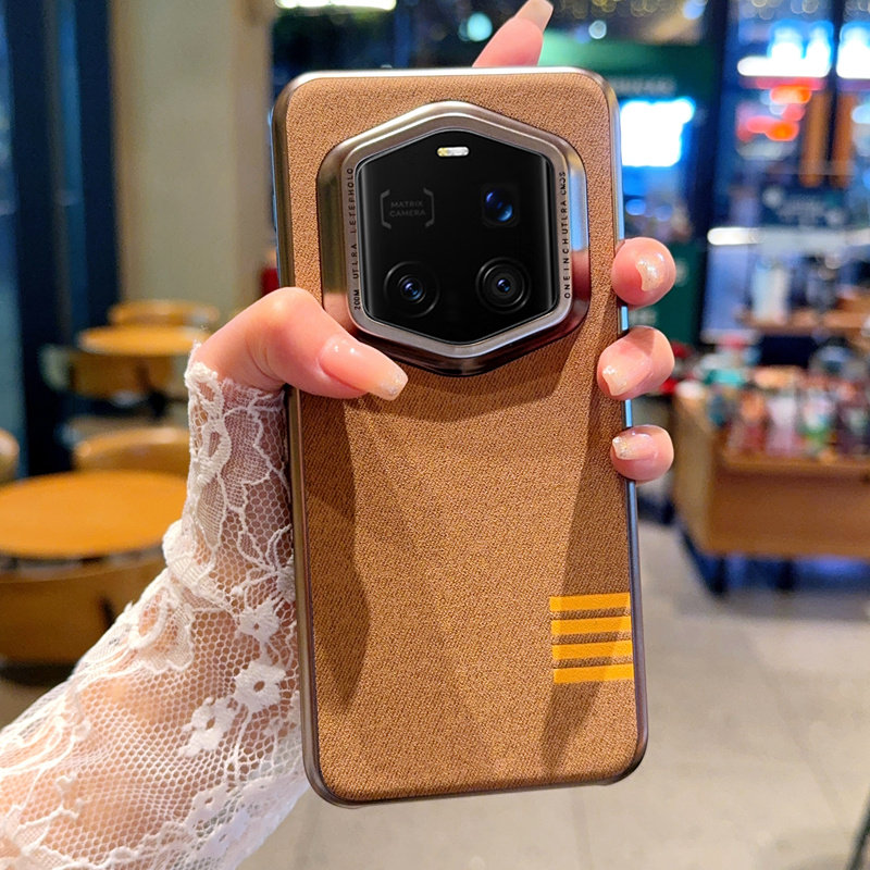 适用荣耀Magic7RSR保时捷手机壳四道杠高级新款三包电镀魔术7RSR手机套个性时尚奢华简约超薄全包防摔保护套