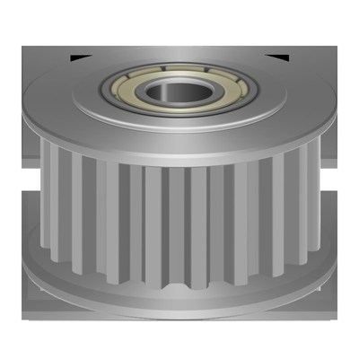 同步轮S5M30齿 中心轴承 涨紧轮 调节导向轮惰轮AHTF30S5M100