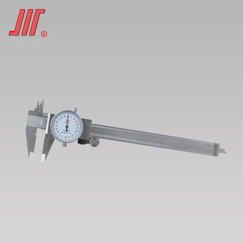 成量四用不锈钢带表卡尺 150 200 300 0.02 四用