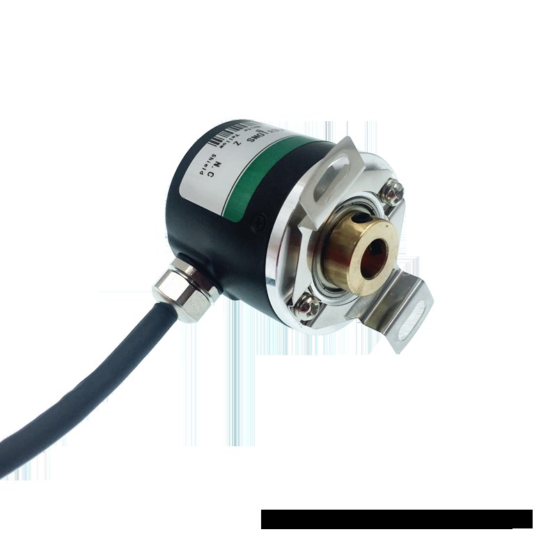 8mm孔空心轴光电旋转编码器 ZKP3808-600BM-C526外径38mm 600脉冲