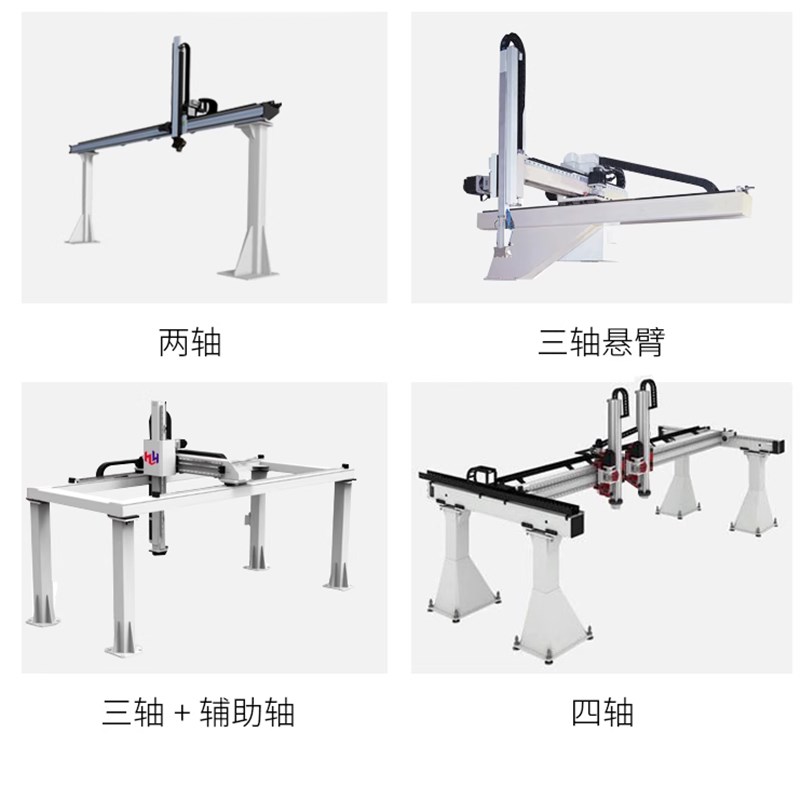 重负载龙门长行程直线导轨高精度十字齿轮齿条滑台模组桁架机械手
