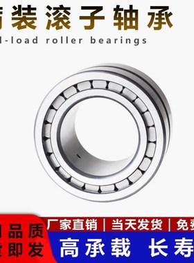 满滚柱圆柱滚子轴承NNCF/SL185013 5014 5015 5016 5017 5018重载