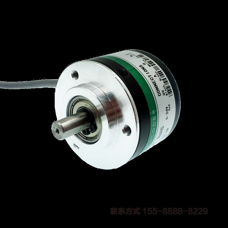 2000脉冲增量式光电旋转编码器ZSP5208计数器8mm实心轴编码器