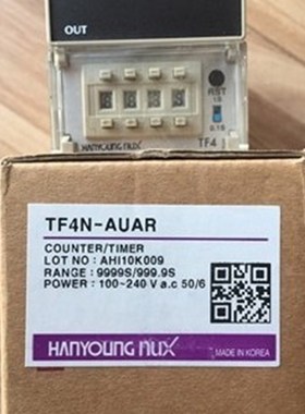 原装韩国韩荣HANYOUNG NUX计时器 TF4N-AUAR TF4N-BUAR TF4N-CUAR