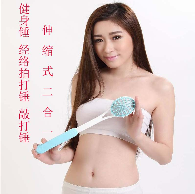 按摩锤经络拍打保健槌捶打器健身养生锤子多功能不求人手动敲背捶