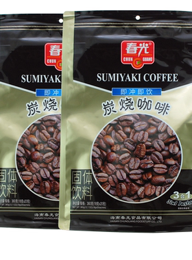 春光炭烧咖啡360克3合1炭香味