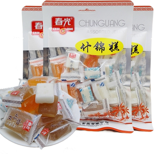 海南特产 春光什锦糕200克X3袋 多种口味糖果 海南风味 零食