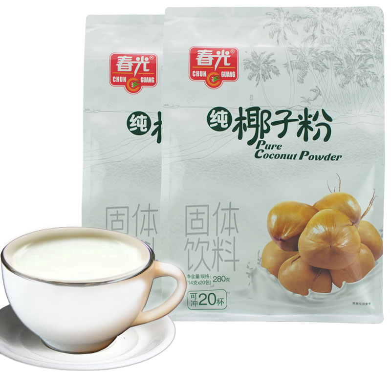 海南特产春光纯椰子粉椰汁味香浓