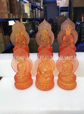 色FXV地藏王摆件白色地王菩萨佛寺像庙居藏家供金奉客厅