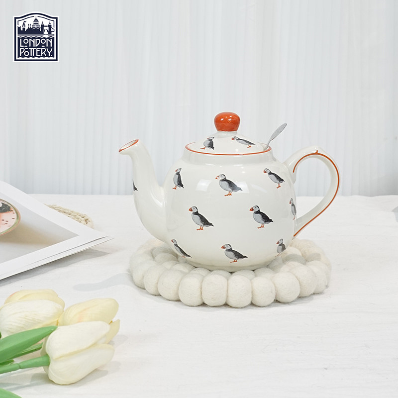 LondonPottery陶瓷海雀泡茶壶