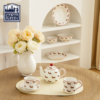 LondonPottery腊肠狗餐具