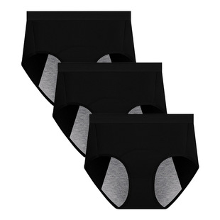 Plus 3Pcs Panties Physiological Size Women