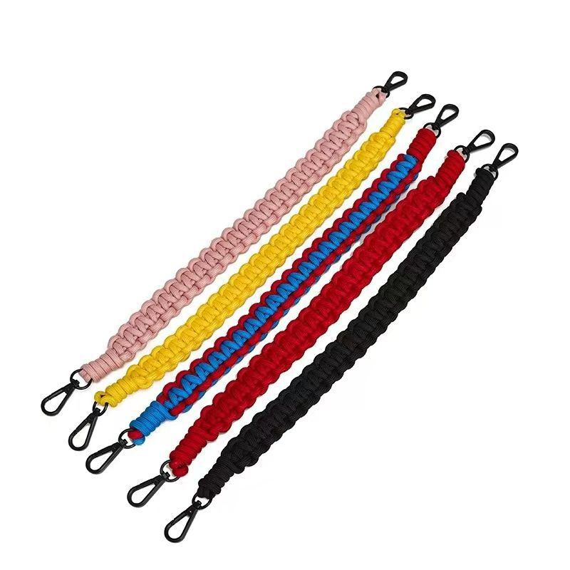 Braided lanyard bag  hand-woven shoulder bag rope lanyard