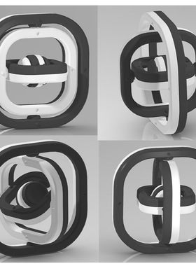 3d finger gyro decompression decompression toy