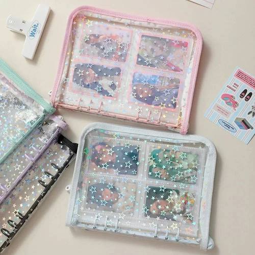al Dairy Transparent Kpop Idol Photo Album Kawaii Stationery