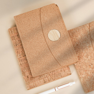2025 Cork Magnetic Suction Hand Booklet Customized A5 Notebo