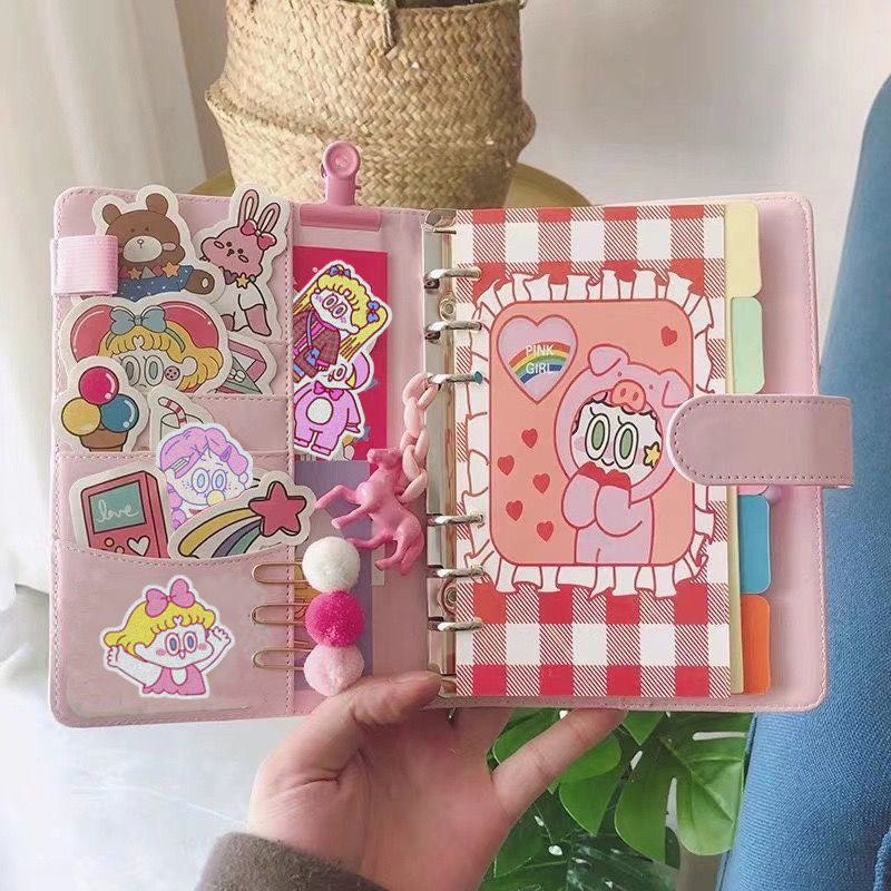 Macaroon Color A6/A5 Cover Diary Agenda Planner Paper