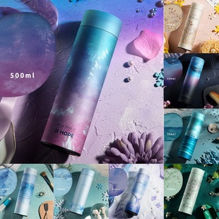 Tea Mug Travel Vacuum Coffee Thermos Flask Infuser With