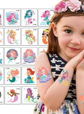 ncess Tattoo Sticker For Girls Body Arms Face Art Tatoo Toys