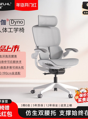 摩伽Dyno人体工学椅办公会议椅学习座椅家用书房女生电脑椅撑腰椅