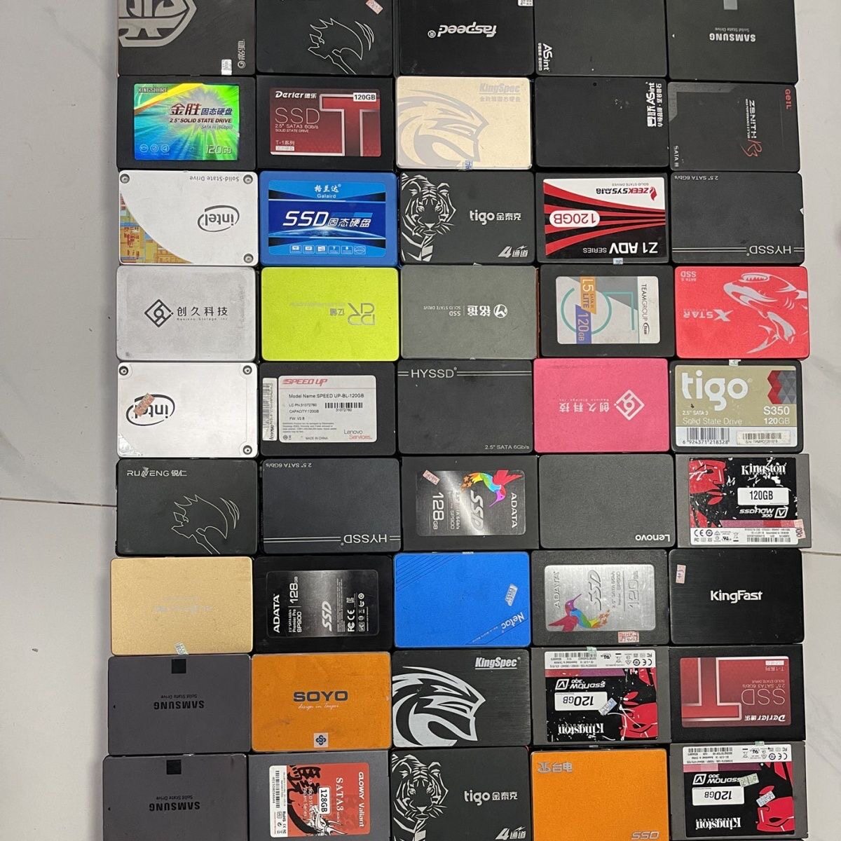 拆机固态硬盘120G  256G 512G 2.5寸SSD SATA台式机笔记本通用