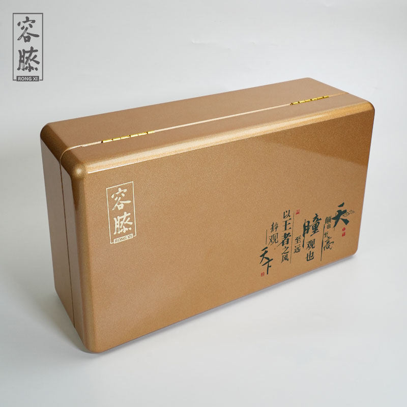 容膝茉莉花茶天瞳大漆工艺包装送礼自饮