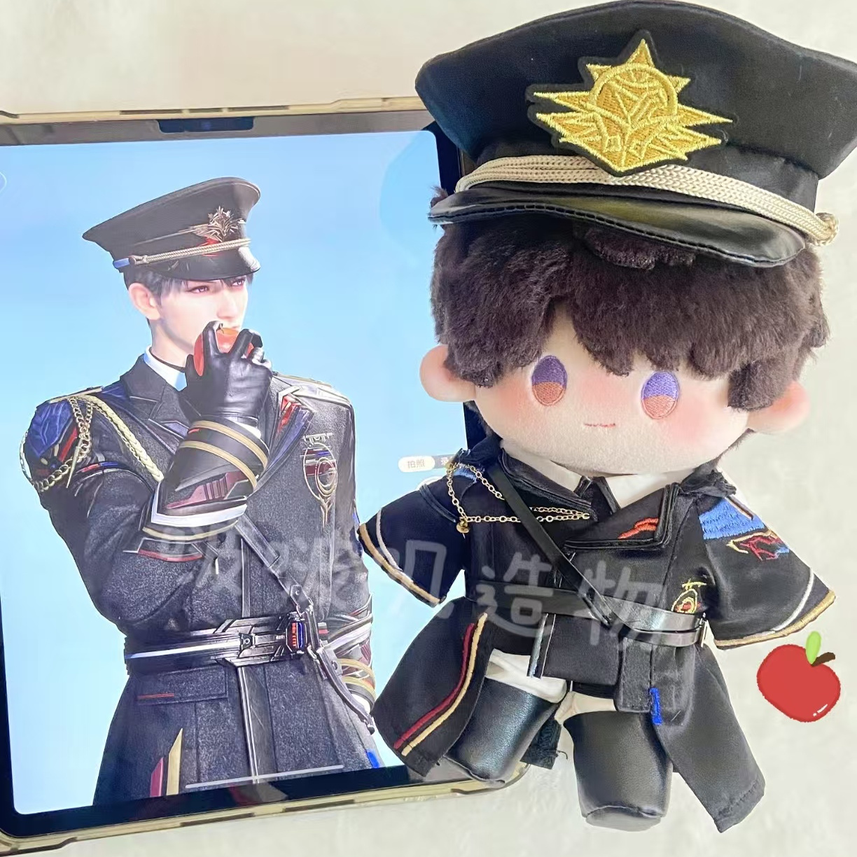 （现货）远空执舰官 恋与深空夏以昼20cm棉花娃娃娃衣酷哥