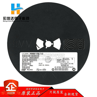 原装正品 MMBF170LT1G SOT-23 N沟道60V/500mA贴片MOSFET场效应管