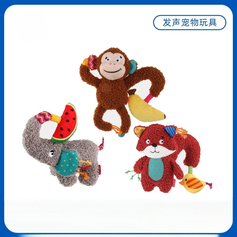 贵为猫狗耐咬磨牙发声玩具