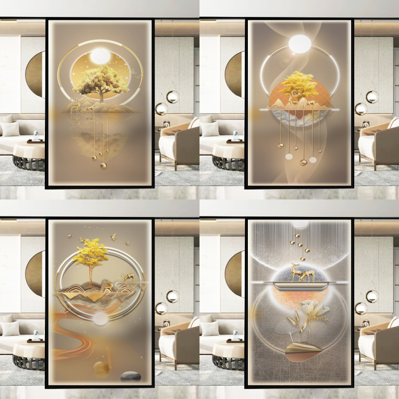 透光不透人颜色鲜艳加厚磨砂贴膜