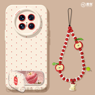 苹果 新款 适用华为mate80pro手机壳女款 mate70保护套硅胶40epro全包防摔50por软壳RS高级m60好看meta波点pro