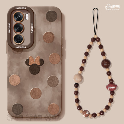 适用opporeno15手机壳女款reno14pro+保护套13全包pro硅胶8防摔reno7se磨砂oppo软壳10/11可爱油画12潮牌外壳