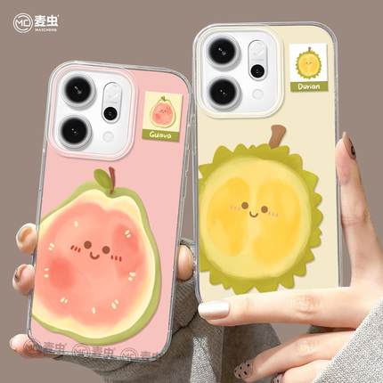 适用opporeno14手机壳女款reno12pro+保护套13全包9pro硅胶8防摔reno7se高级oppo软壳6卡通11水果10好看外壳