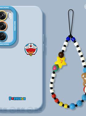 适用opporeno15手机壳女款reno14pro+保护套13全包9pro硅胶8防摔reno7se磨砂oppo软壳10/11可爱哆啦12A梦外壳