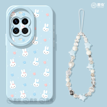 适用华为nova14手机壳女款nova13pro保护套全包novo12硅胶11防摔8高级7se活力版花朵10好看ultra软兔子hi外壳