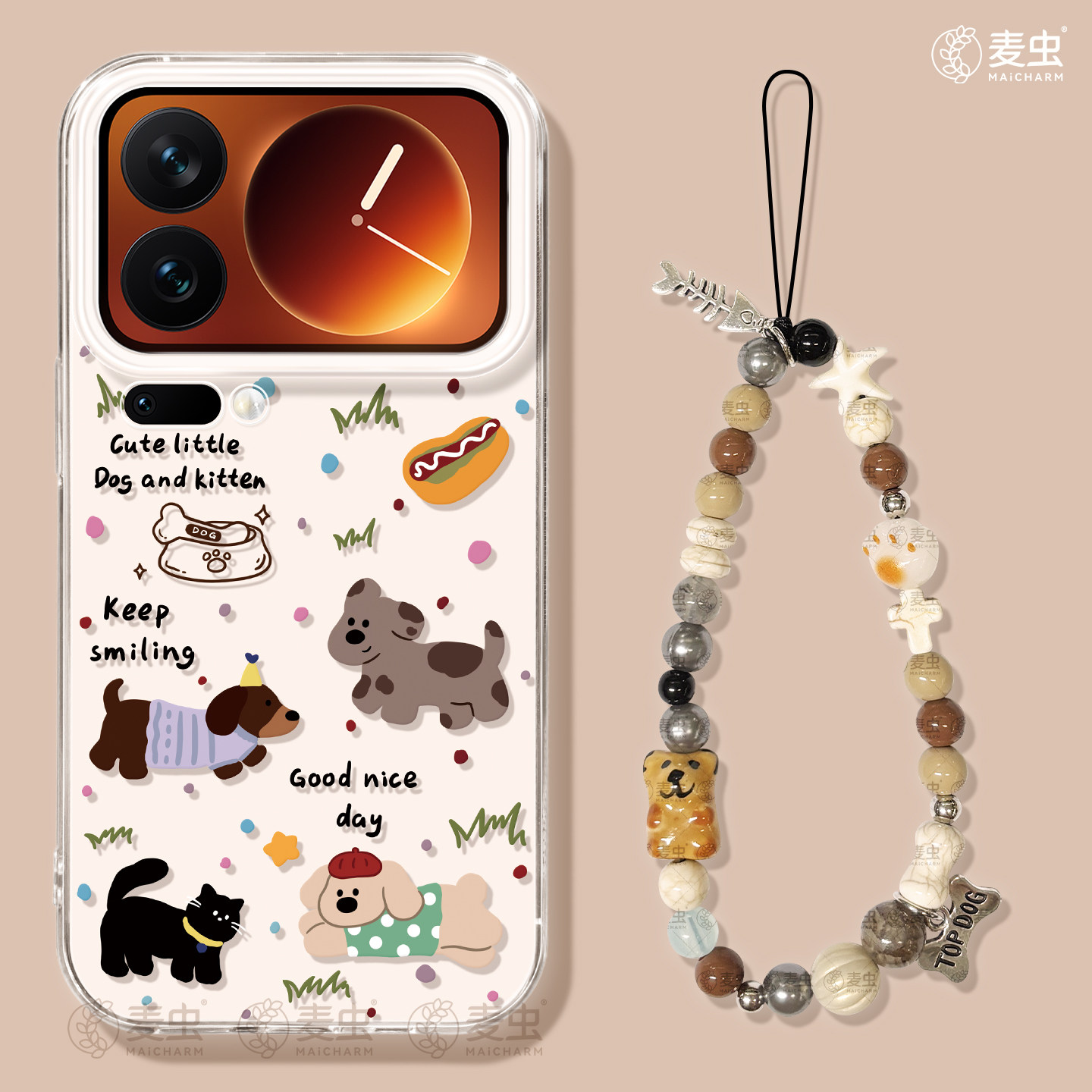 适用小米17手机壳女款17pro保护套新款小米13ultra全包防摔12pro硅胶高级外壳14青春版草地15por好看小狗软壳