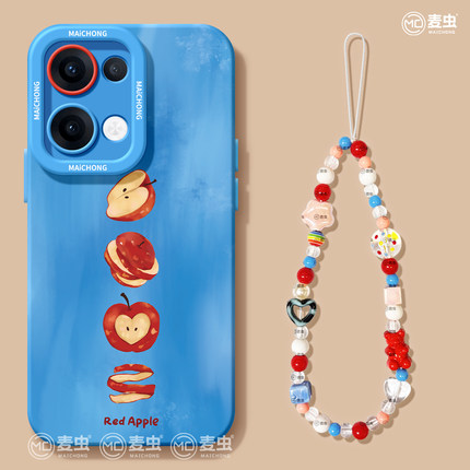 适用opporeno15手机壳女款reno14pro+保护套13全包pro硅胶8防摔reno7se高级oppo软壳10/11苹果卡通12个性外壳