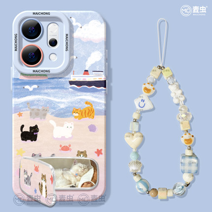 适用opporeno15手机壳女款reno14pro+保护套13全包9pro硅胶8防摔reno7se高级oppo软壳10猫咪11外壳支架12好看