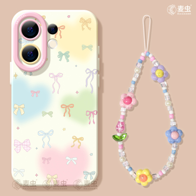 适用vivos50手机壳女款s30pro保护套vivo s16e全包18防摔s15/s12高级s18硅胶软s17外壳清新19好看蝴蝶新款s20