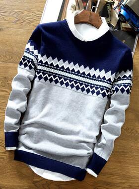 2024 sweater men coats winter warm shirt thick man clothes