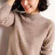 knit sweater autumn Half women neck winter and high short