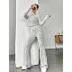 layer套 long 39;s Women& shirt suit knit bottom sleeved with