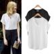 size women big white casual tops blouse for shirt plus 5XL