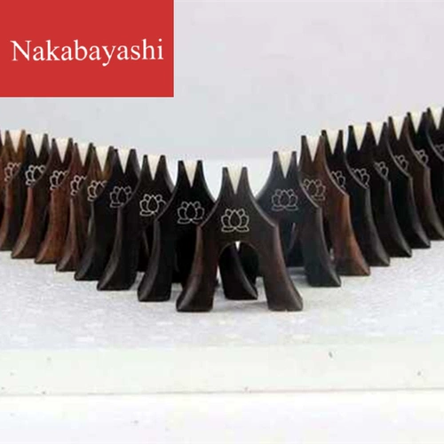 Код Guzheng Треугольник бычьей кости A Код Guzheng Столб из дикого гуся Guzheng Полный набор из 21 аксессуара для инструментов Guzheng Черное дерево Код Guzheng