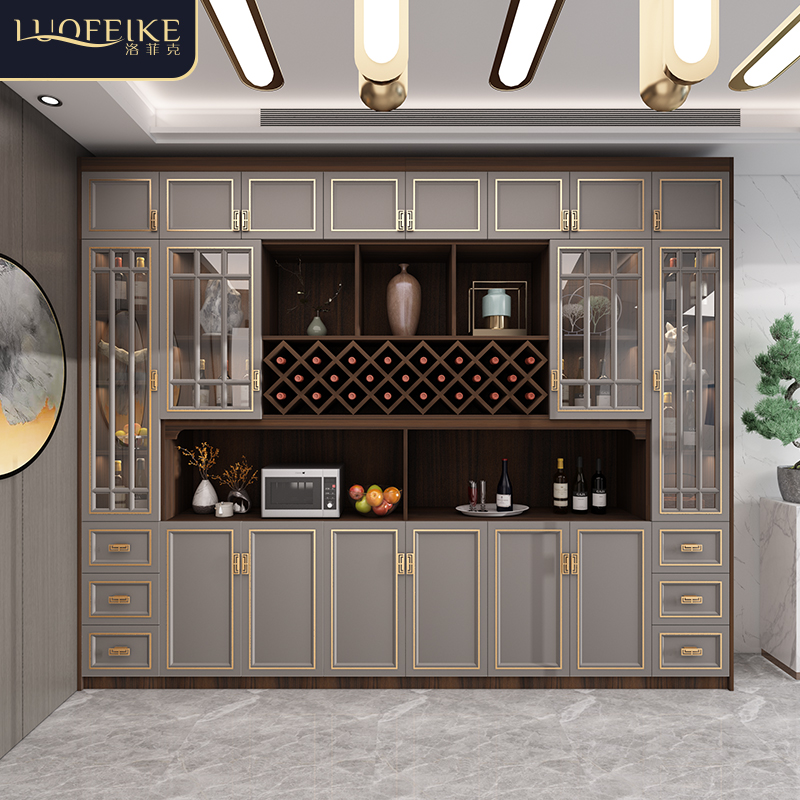 3期免息新中式酒柜靠墙餐边柜