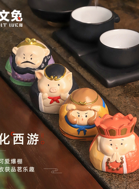 树脂材质卡通人偶客厅茶几桌面