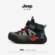 加绒鞋 女童冬鞋 子冬季 JEEP童鞋 保暖高帮二棉鞋 2025新款 儿童运动鞋