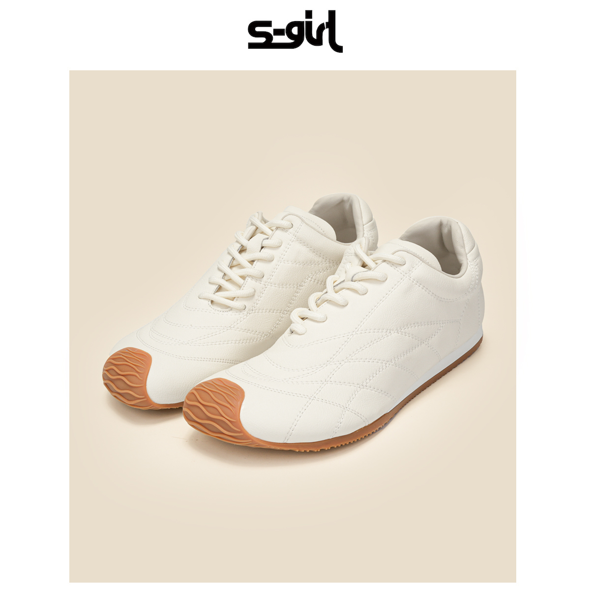 SGIRLTWTW不规则轻便阿甘德训鞋